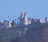 hearst castle from the road