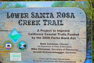 santa rosa creek trail