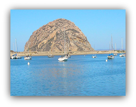 Morro bay rock